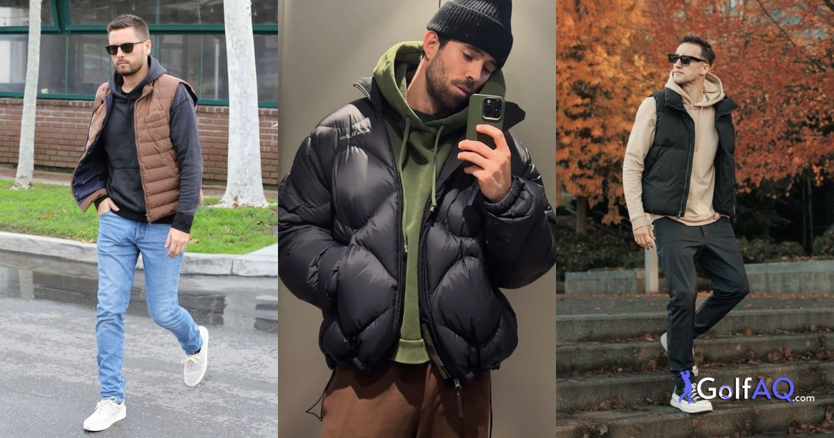 10+ Men’s Puffer Vest Layering Outfit Ideas for Casual Winter Style